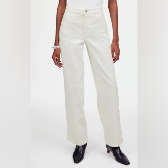 Madewell "The Emmett Wide Leg Pant Corduroy" Pants - Picture 2 of 8